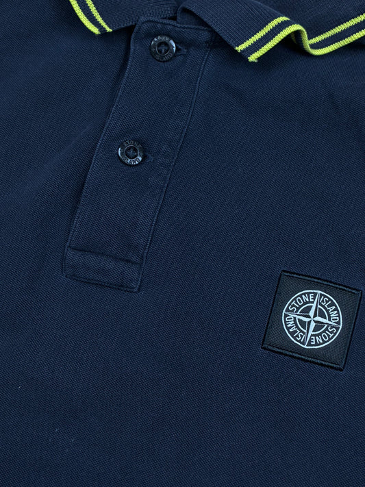 vintage navyblue Stone Island polo {M}