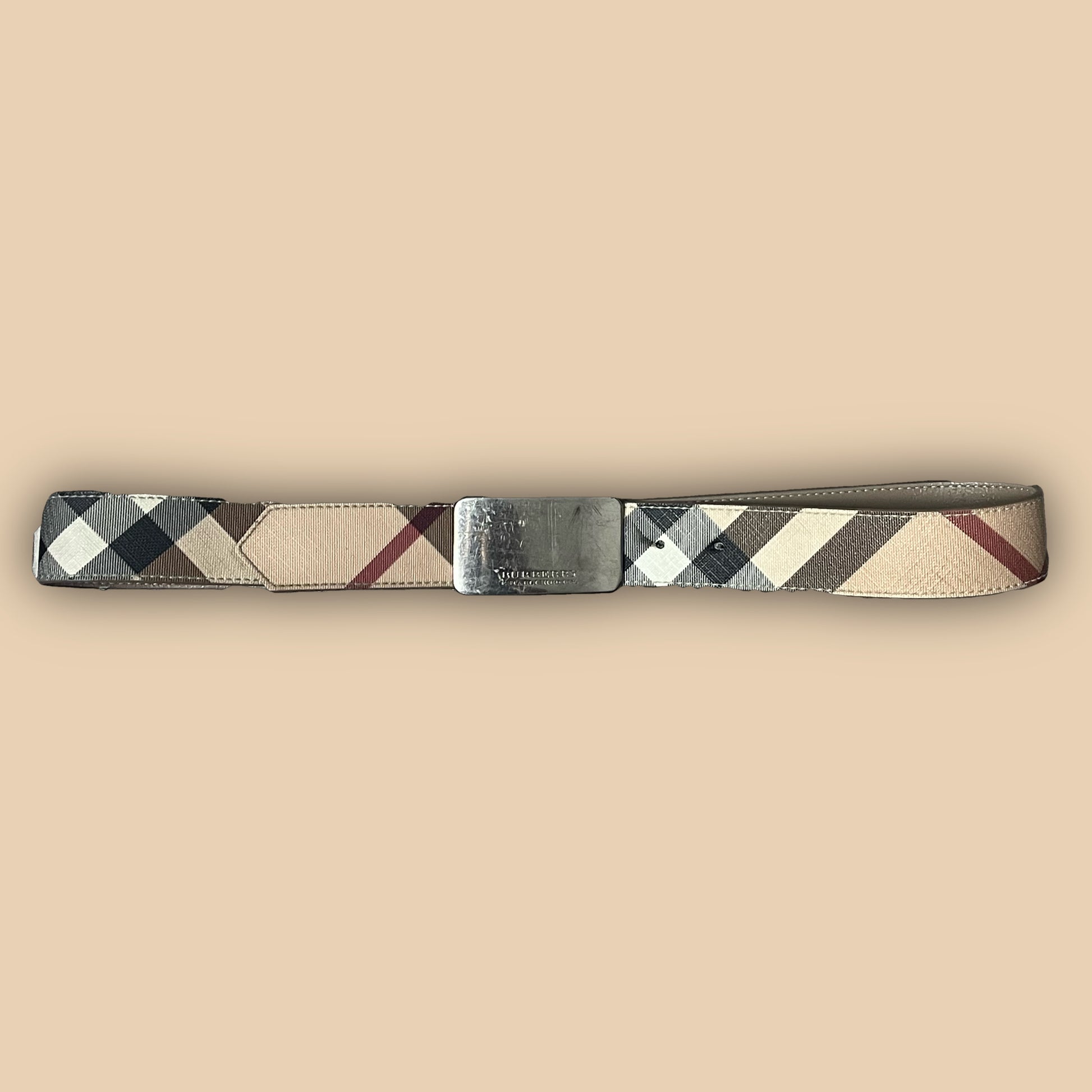 vintage Burberry belt