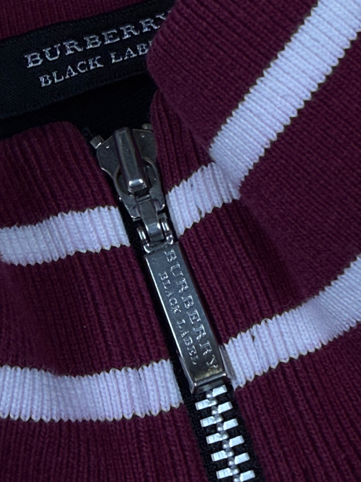 vintage Burberry Black Label sweatjacket {S}