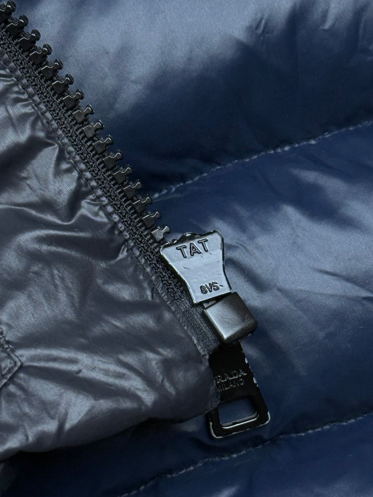 vintage navyblue Prada winterjacket {XL}