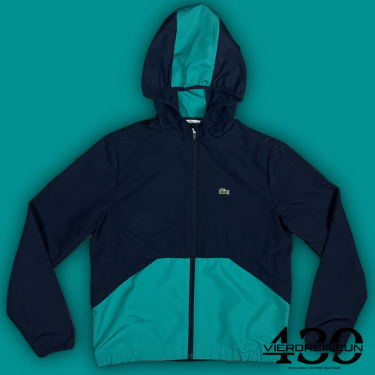 turquoise Lacoste windbreaker {XS}