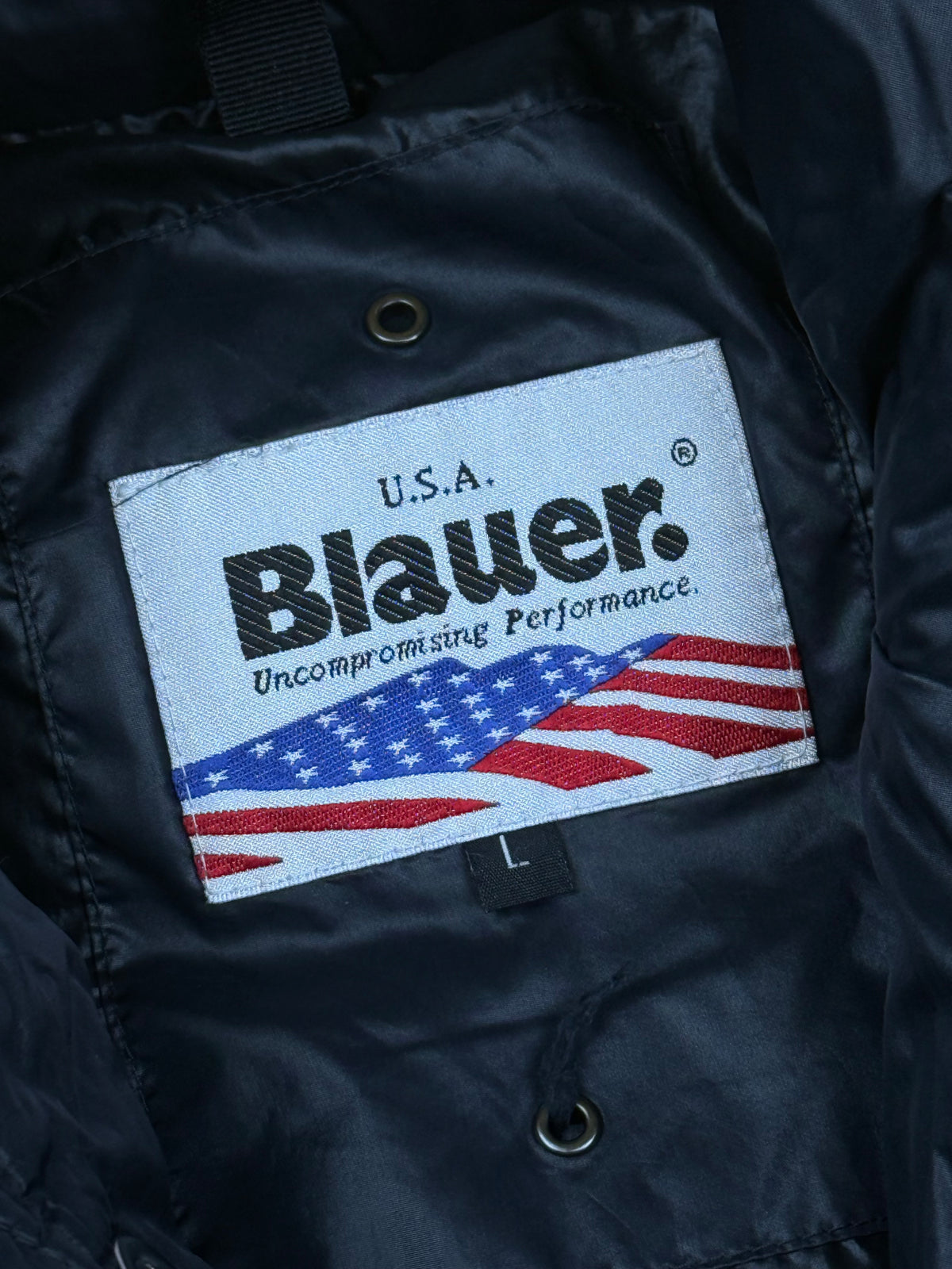 vintage Blauer winterjacket
