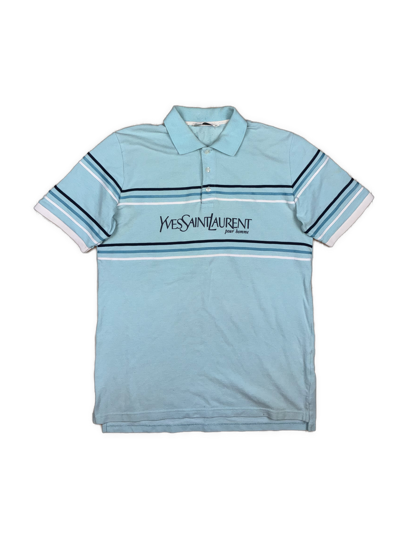 vintage YSL Yves Saint Laurent spellout polo {M}
