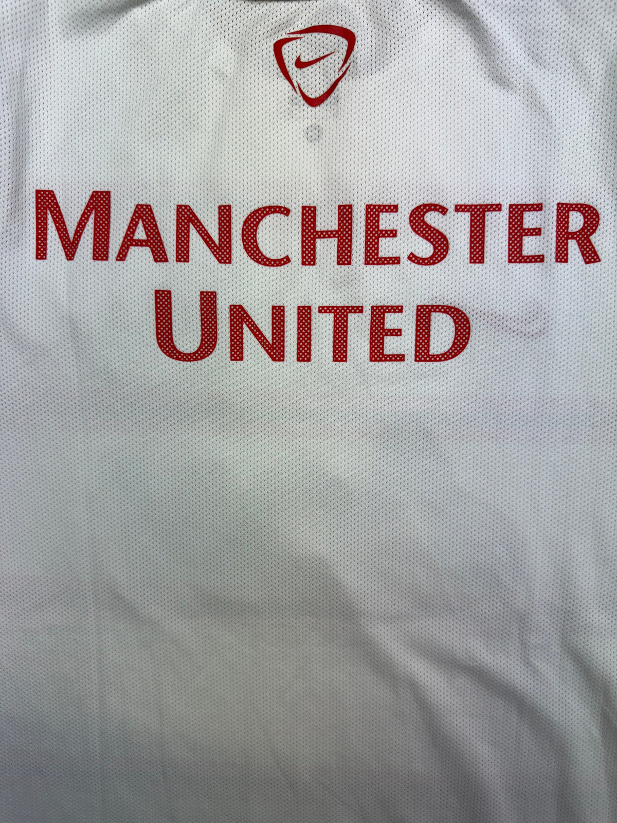 vintage Nike Manchester United trainingjersey {M}