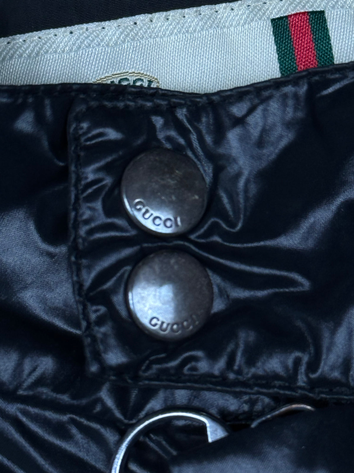 vintage black Gucci windbreaker