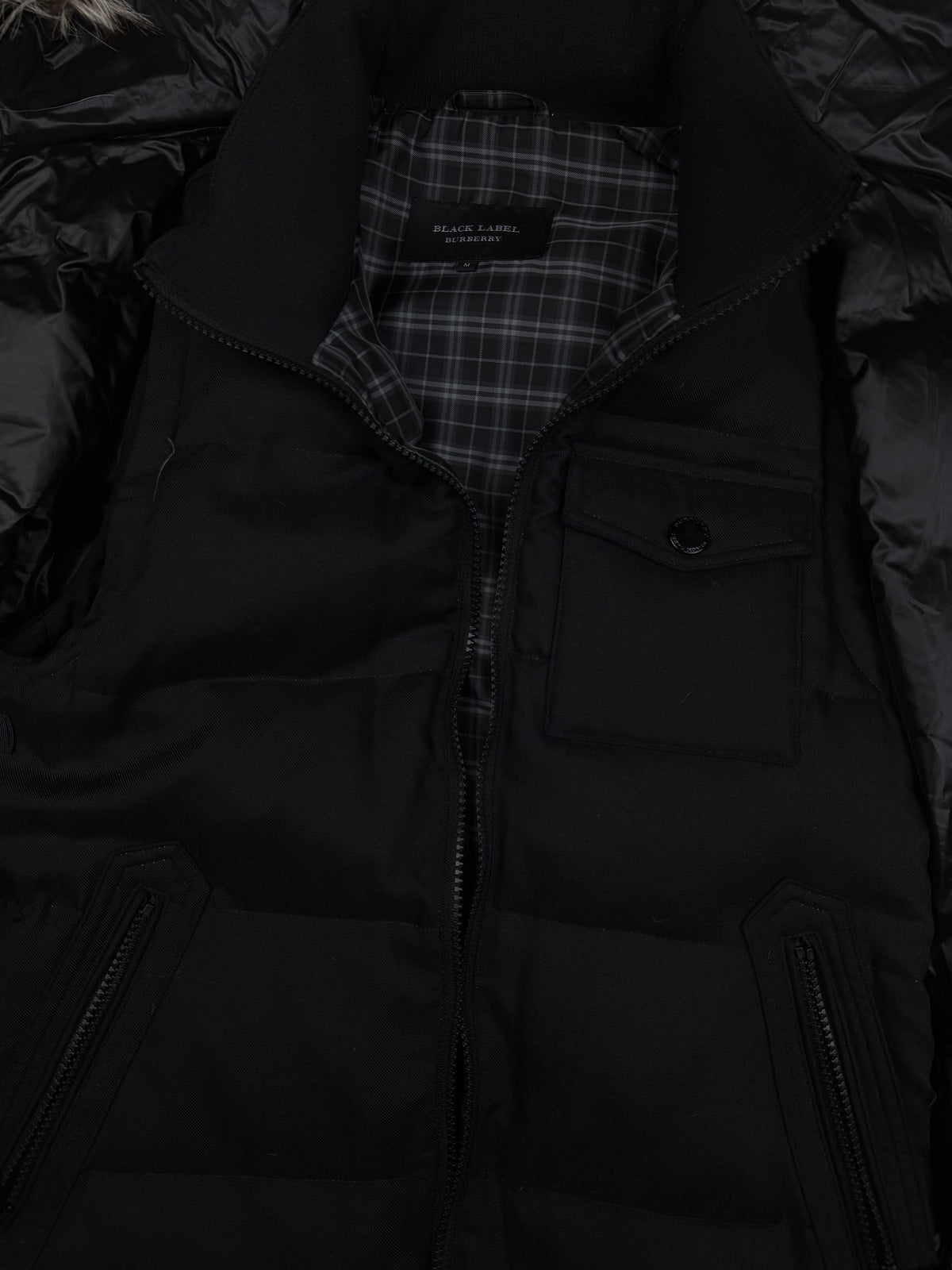 vintage Burberry Black Label winterjacket 2in1 {M}