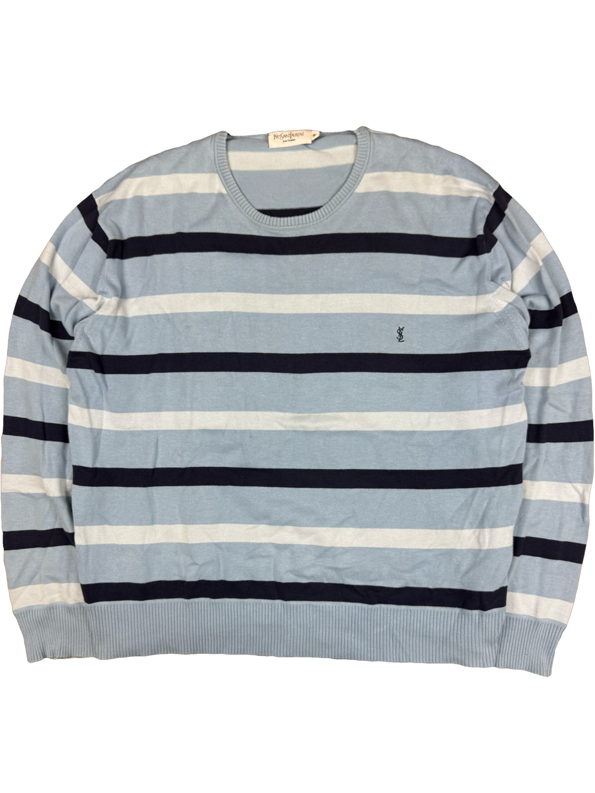 vintage YSL Yves Saint Laurent knittedsweater {XL}