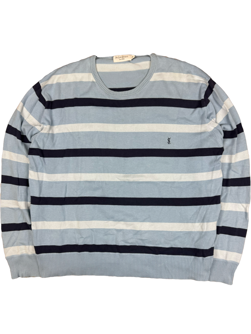 vintage YSL Yves Saint Laurent knittedsweater {XL}