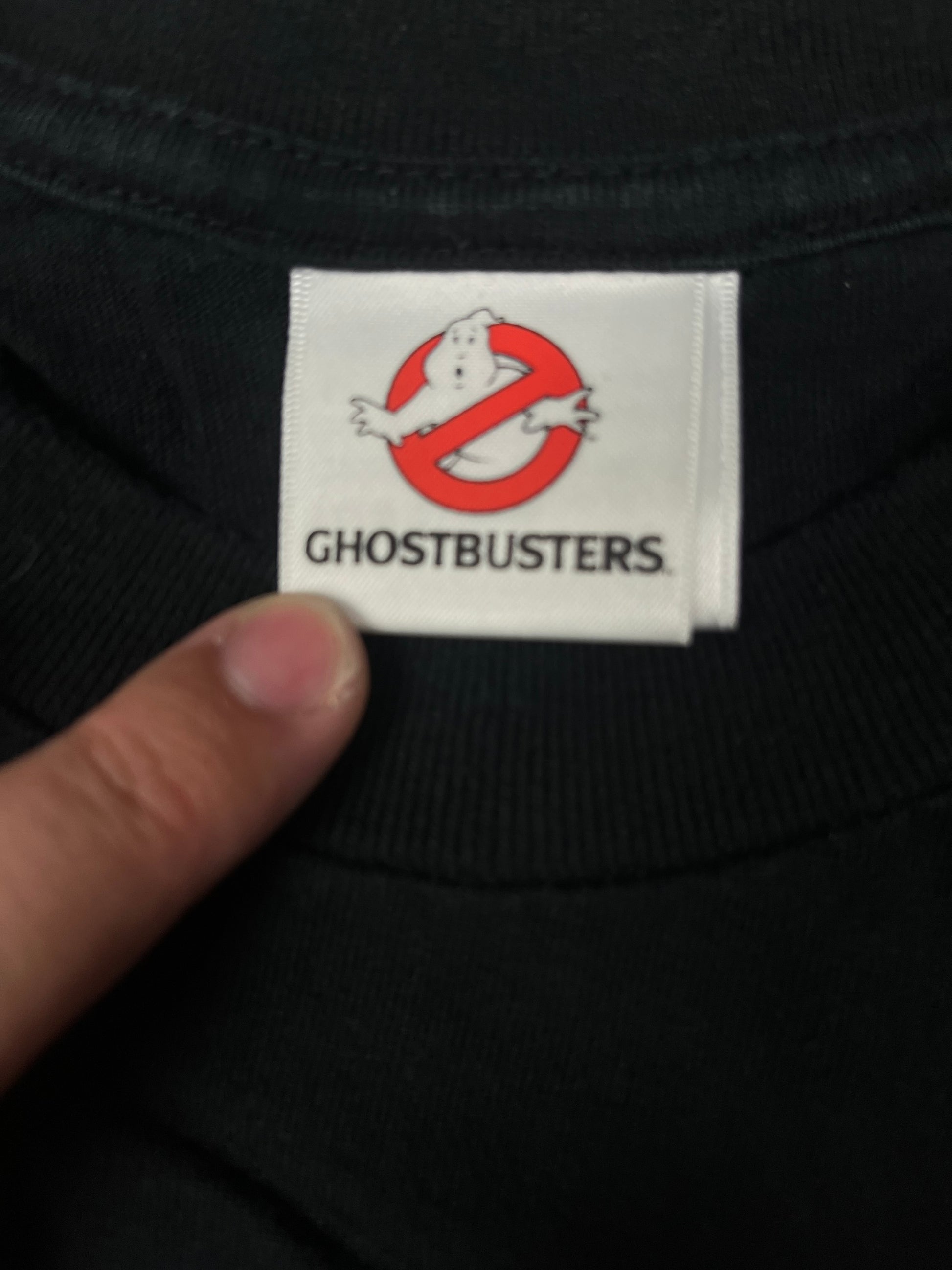 vintage BAPE a bathing ape t-shirt X Ghostbusters {L}