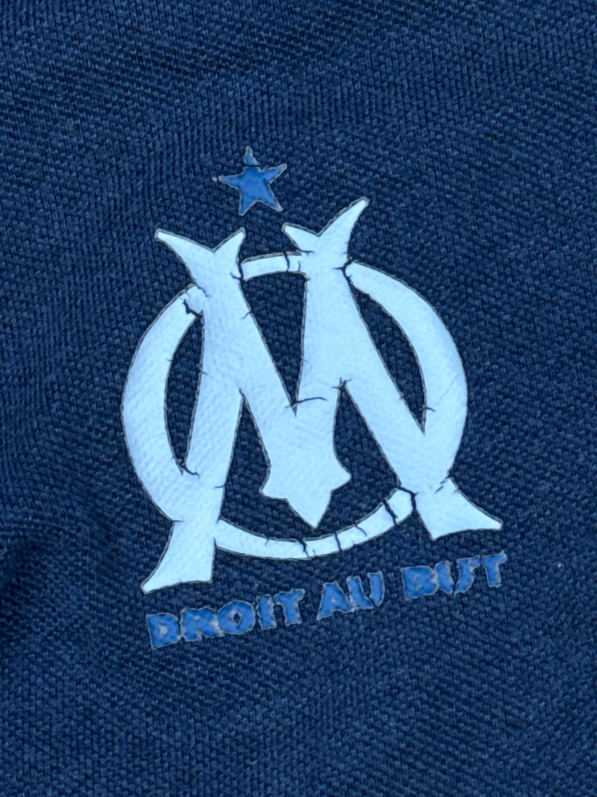 vintage Adidas Olympique Marseille polo {XS}