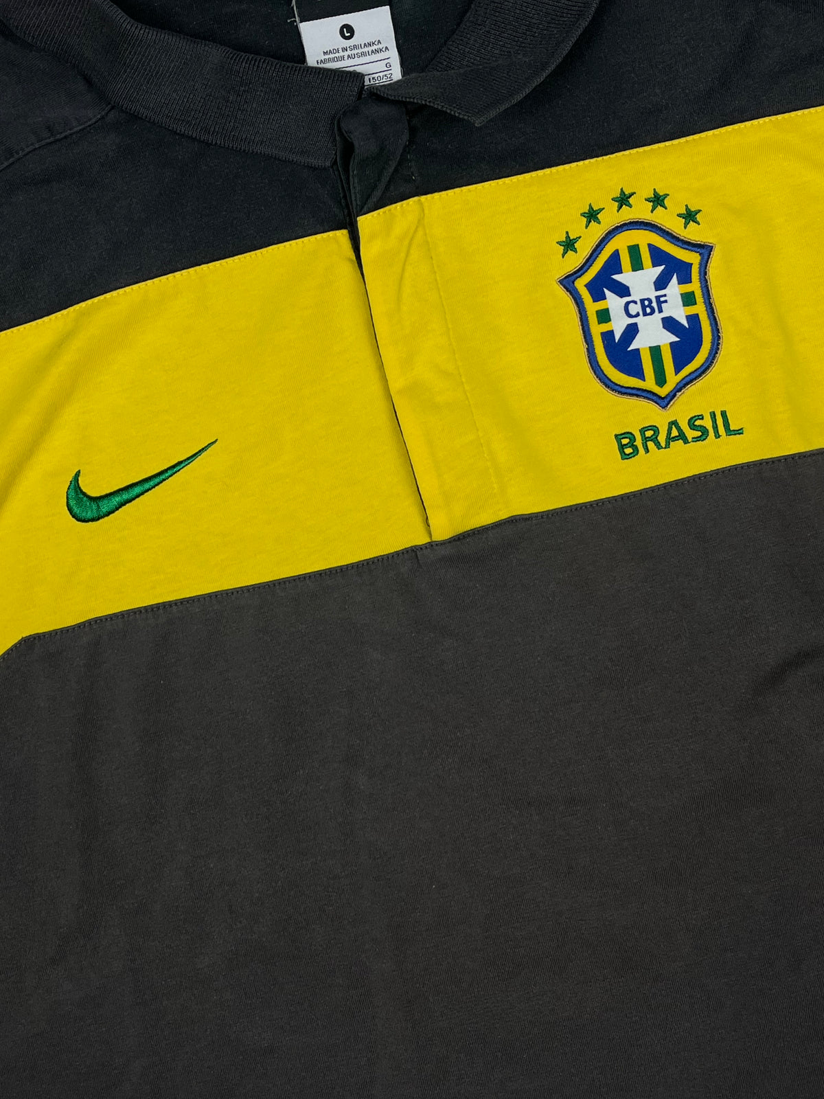 vintage Nike Brasil polo {L}
