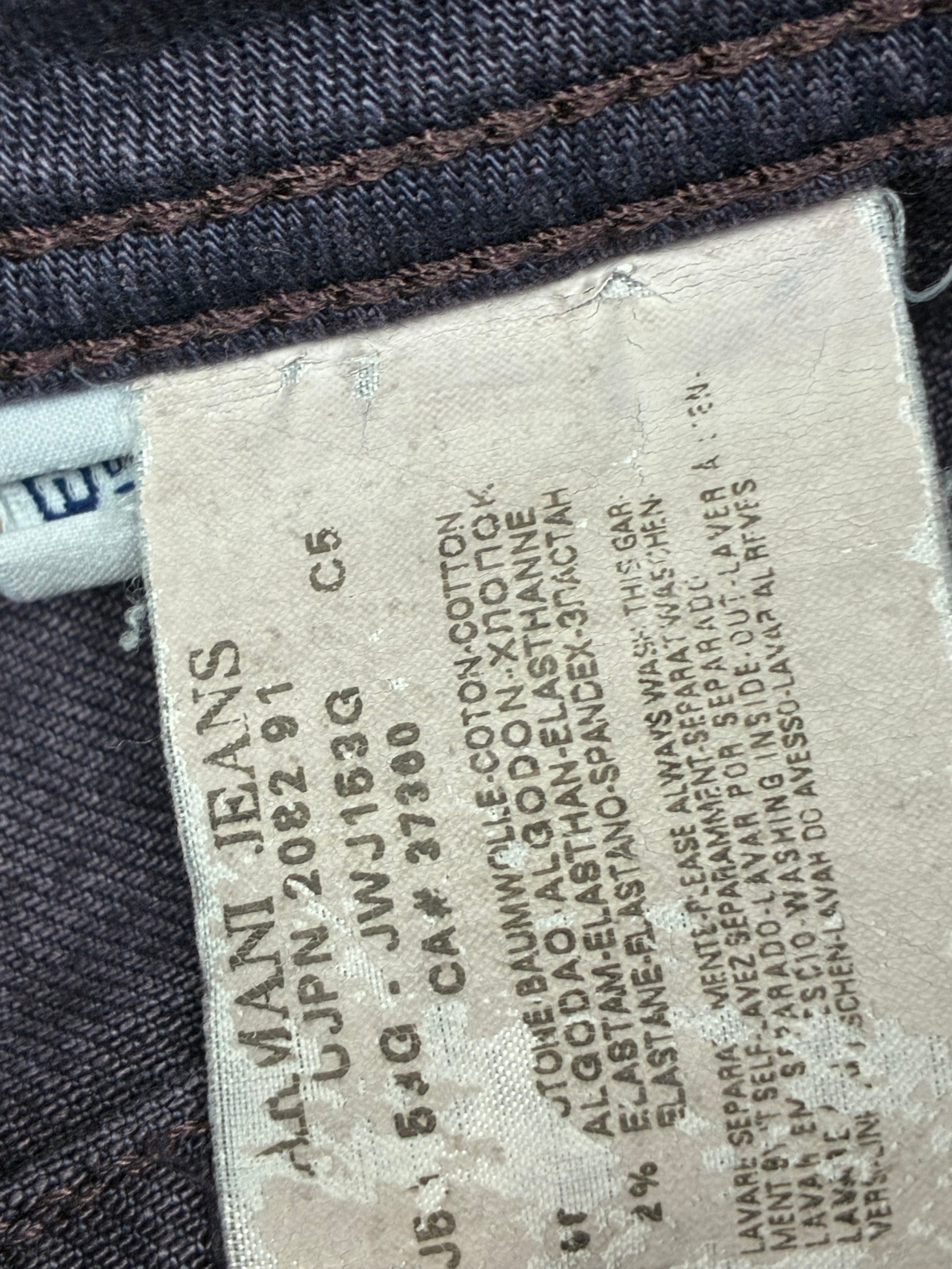 vintage Armani jeans {L}