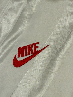 white Nike PSG Paris Saint Germain away jersey {S}