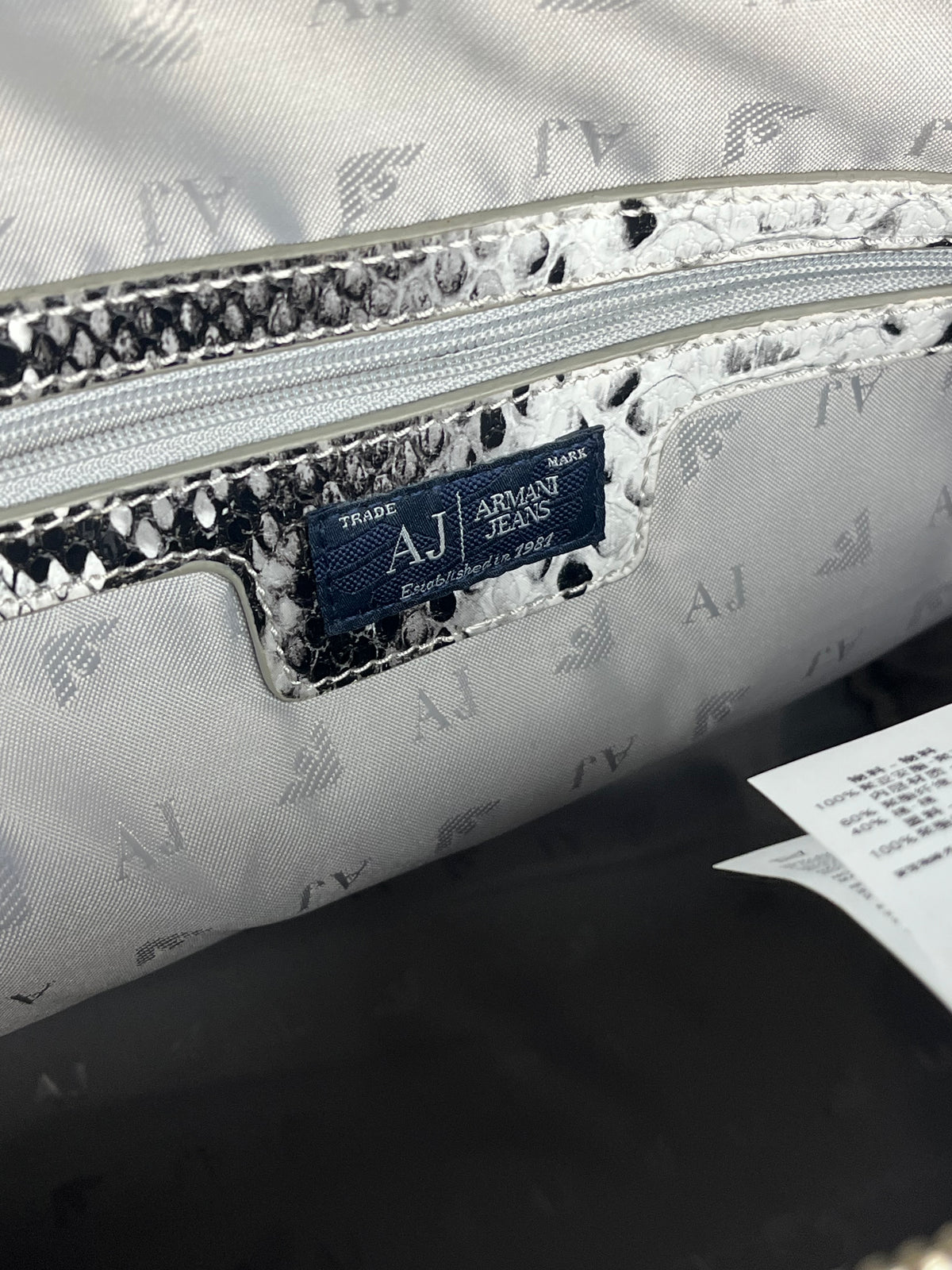 vintage Armani Jeans handbag