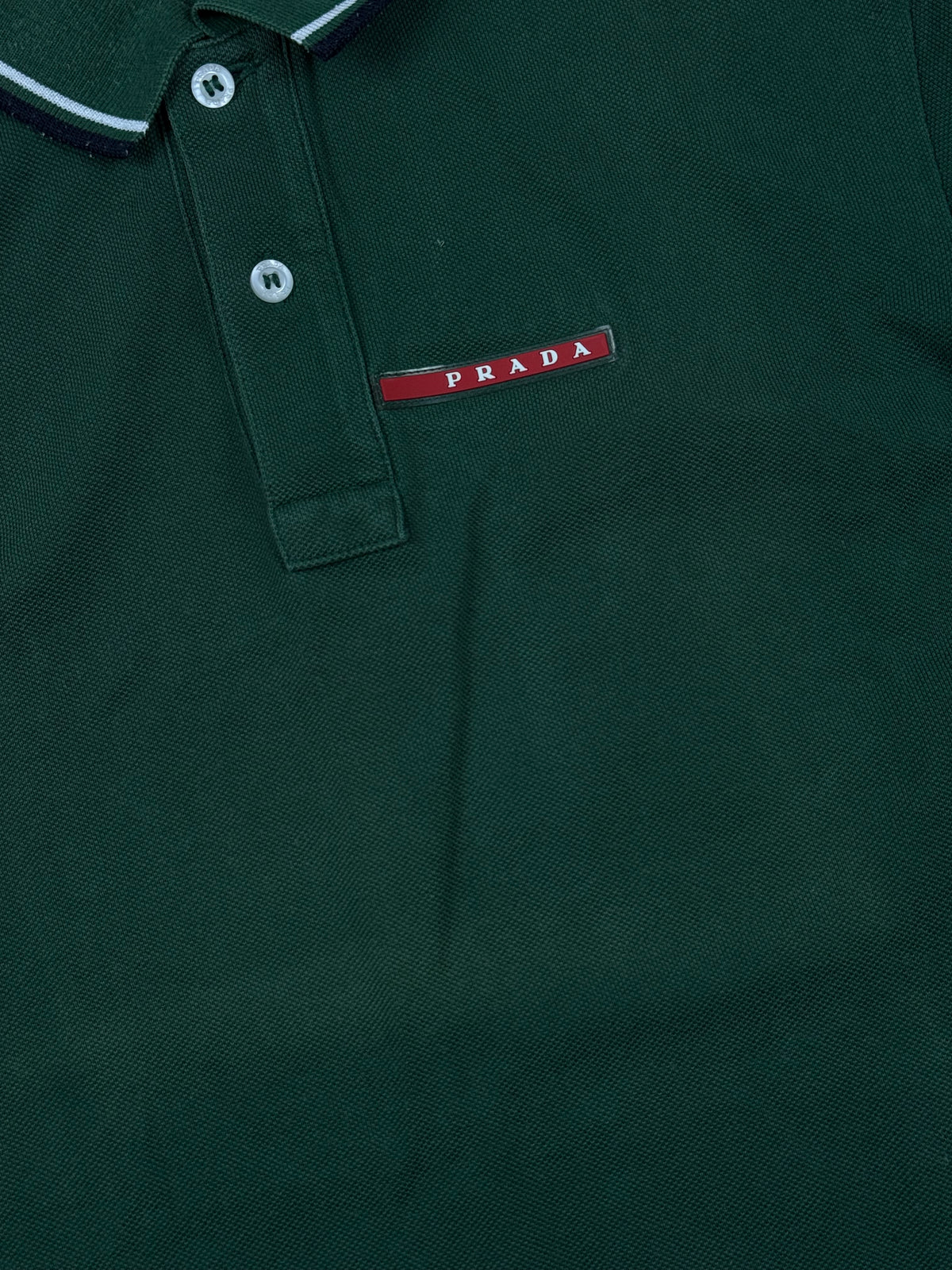 green Prada polo {S}