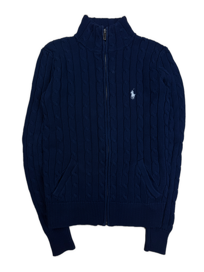 vintage navyblue Polo Ralph Lauren sweatjacket {S}
