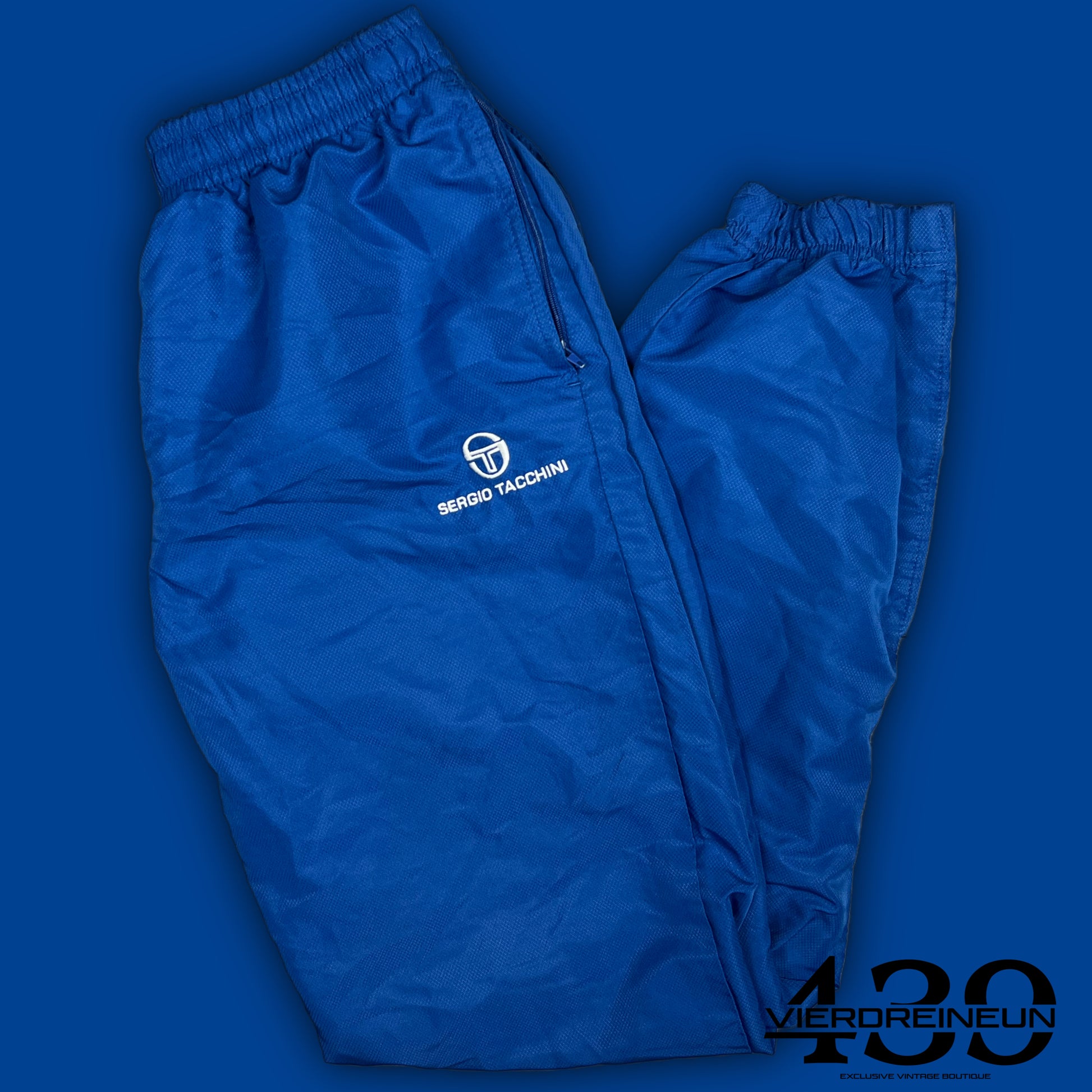 blue Sergio Tacchini trackpants {XL}