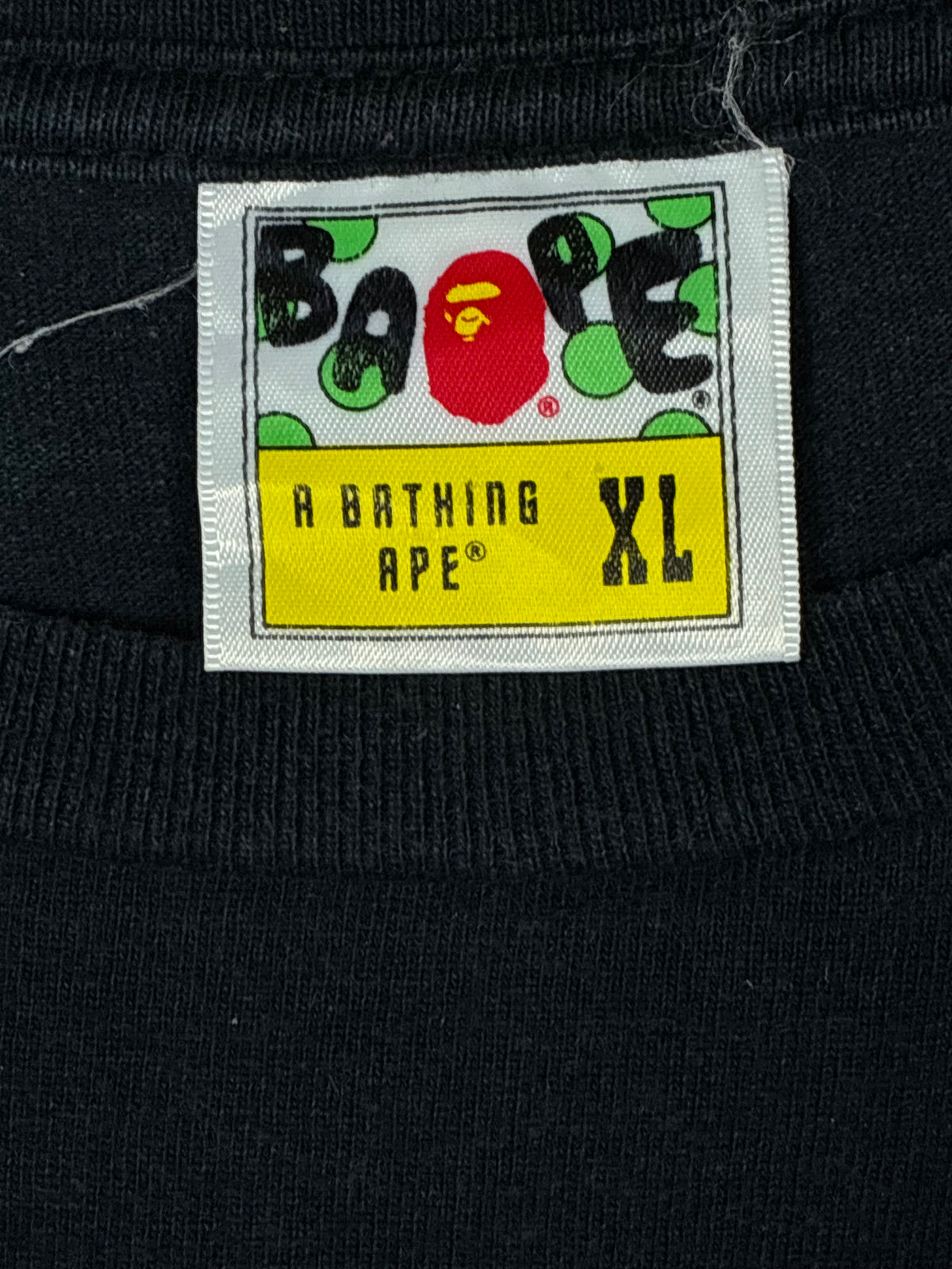 vintage BAPE a bathing ape t-shirt {XL}