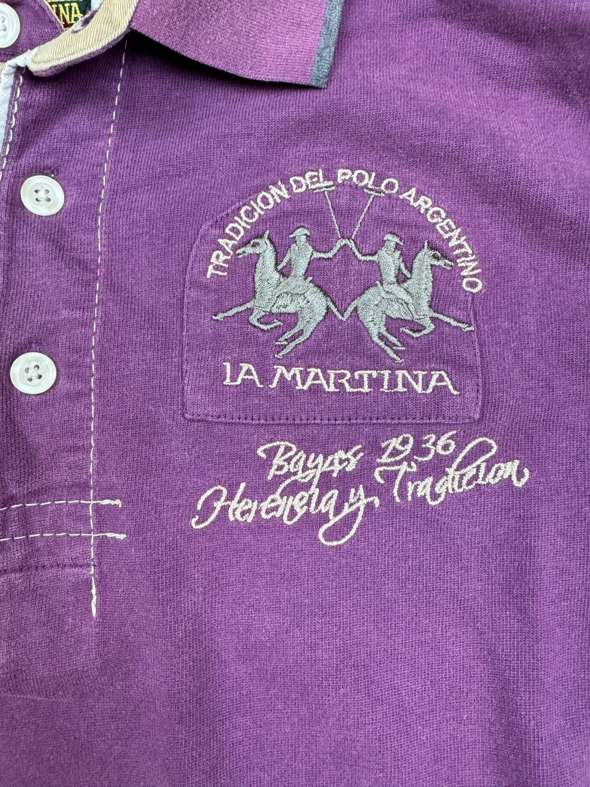vintage La Martina polo long {L}