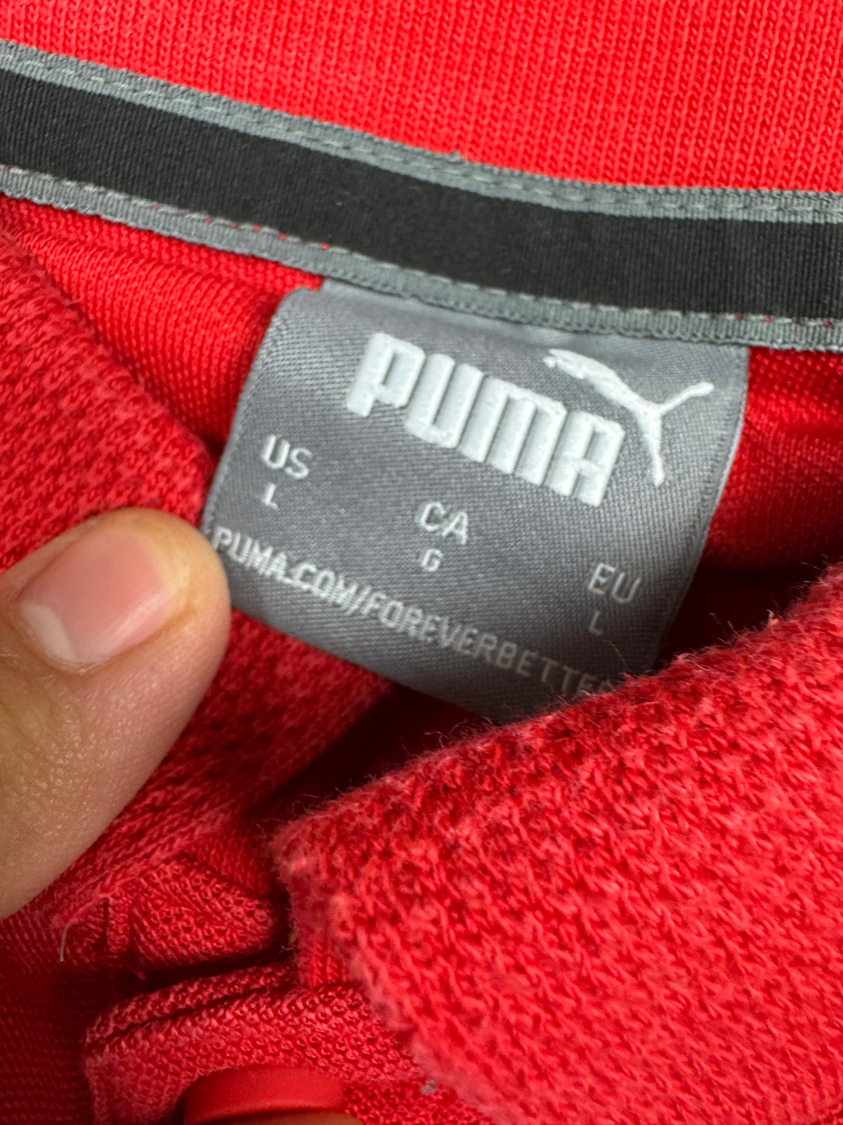 vintage Puma Ferrari polo {L}