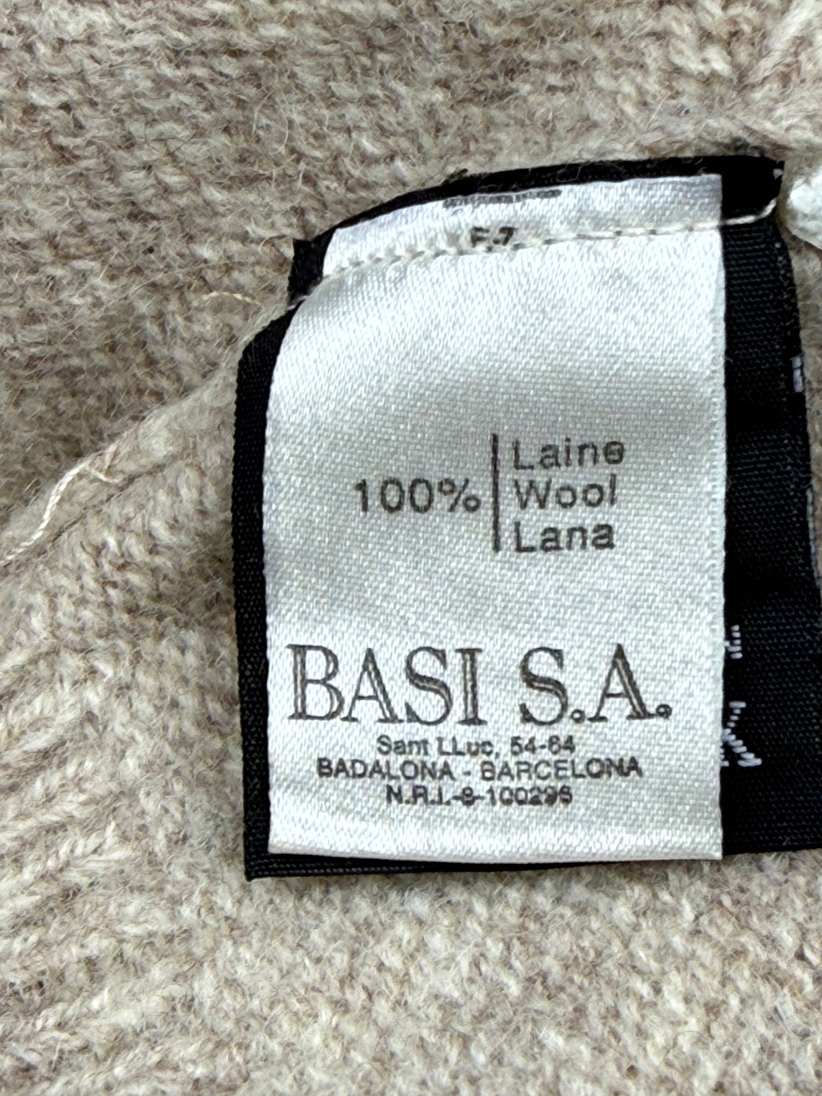 vintage Lacoste knittedsweater {M}