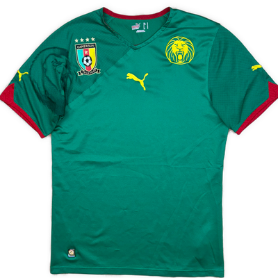vintage Puma Cameroon home jersey {S}