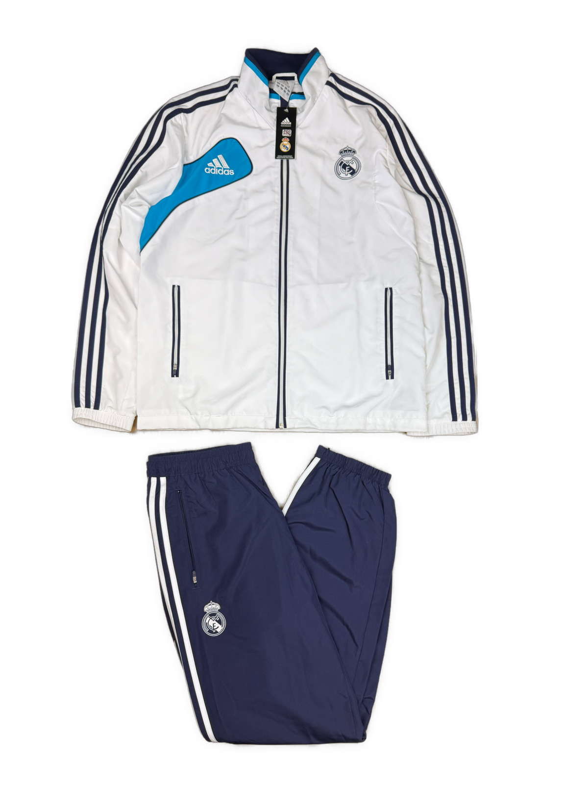 vintage Adidas Real Madrid tracksuit DSWT {L}