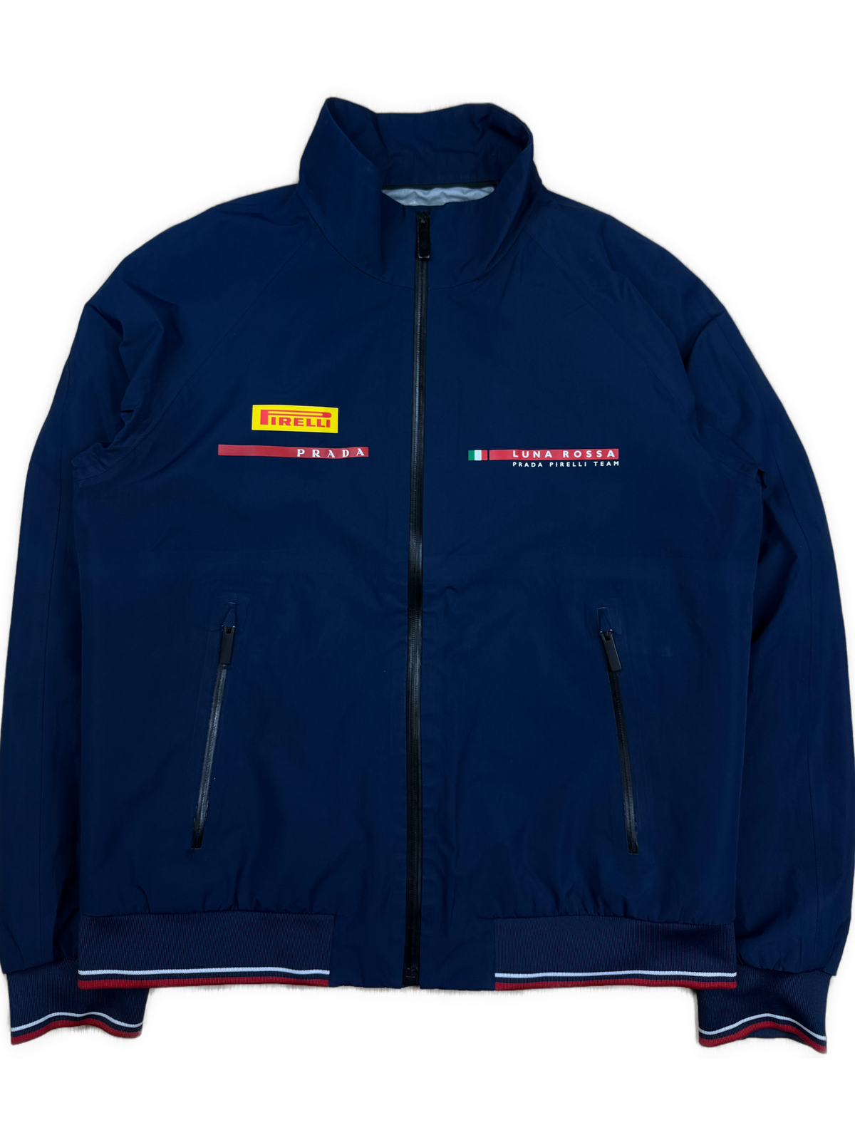 navyblue Prada Luna Rossa windbreaker