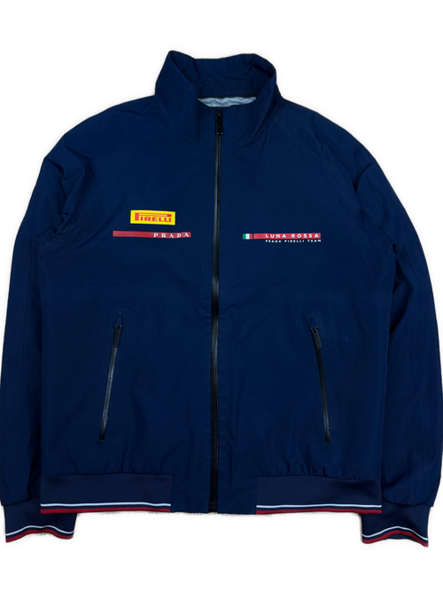 navyblue Prada Luna Rossa windbreaker