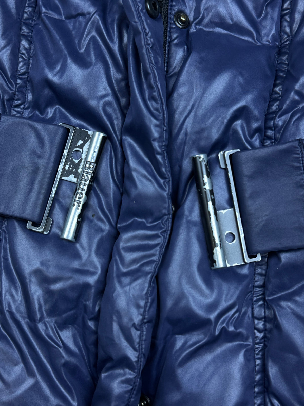 vintage Blauer winterjacket {S}
