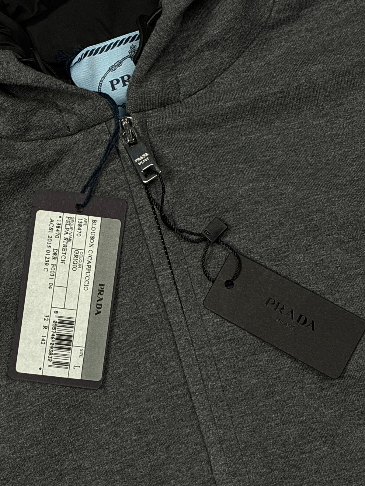 vintage Prada sweatjacket DSWT {S}