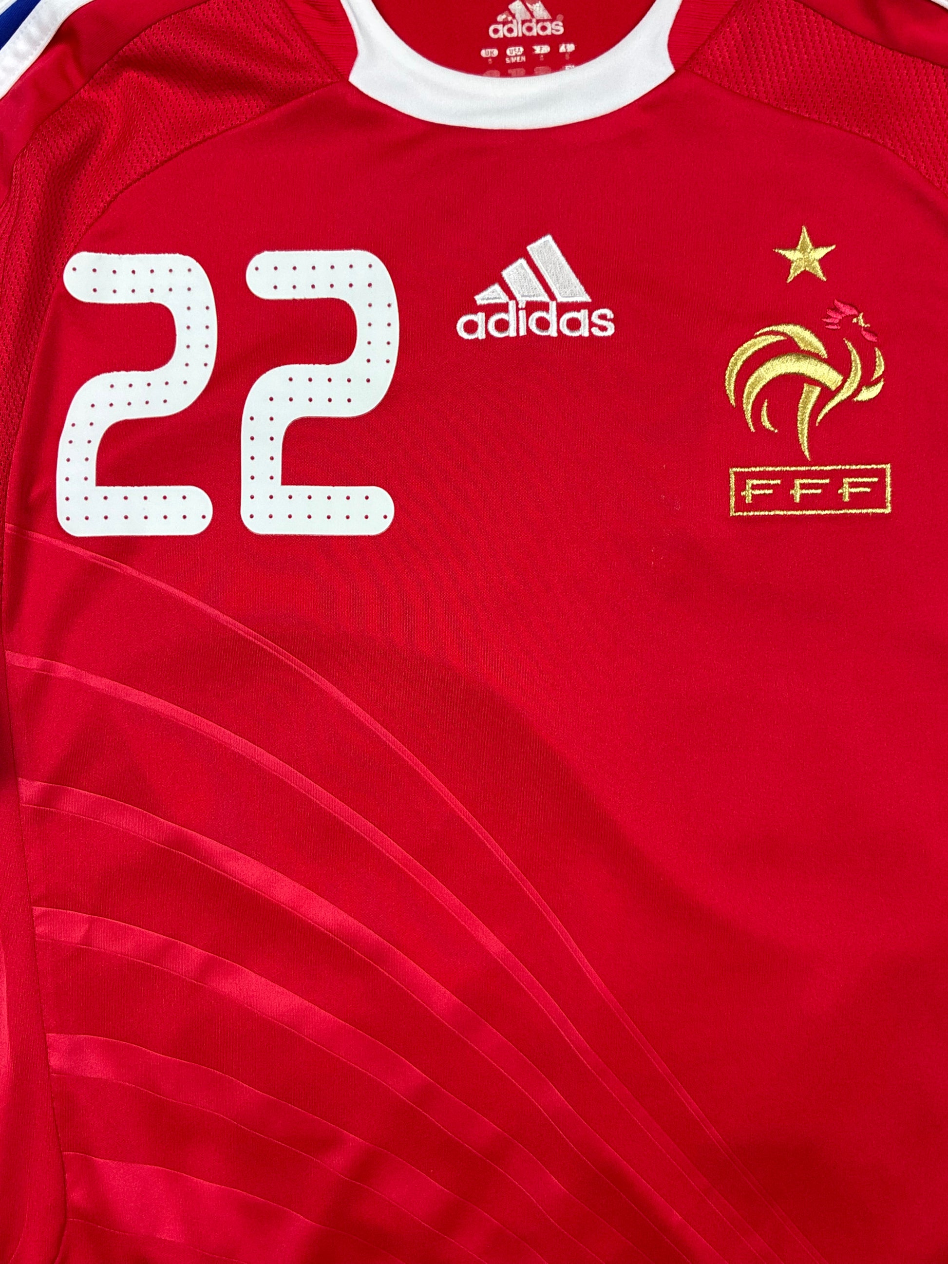 vintage Adidas France RIBERY22 away jersey {M}