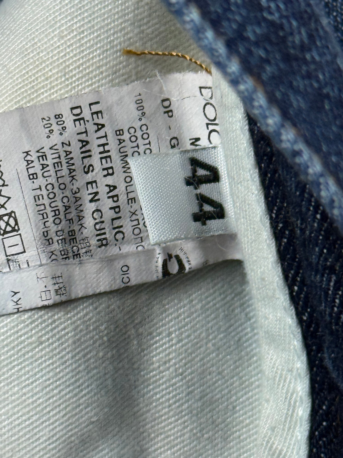 vintage Dolce & Gabbana jeans