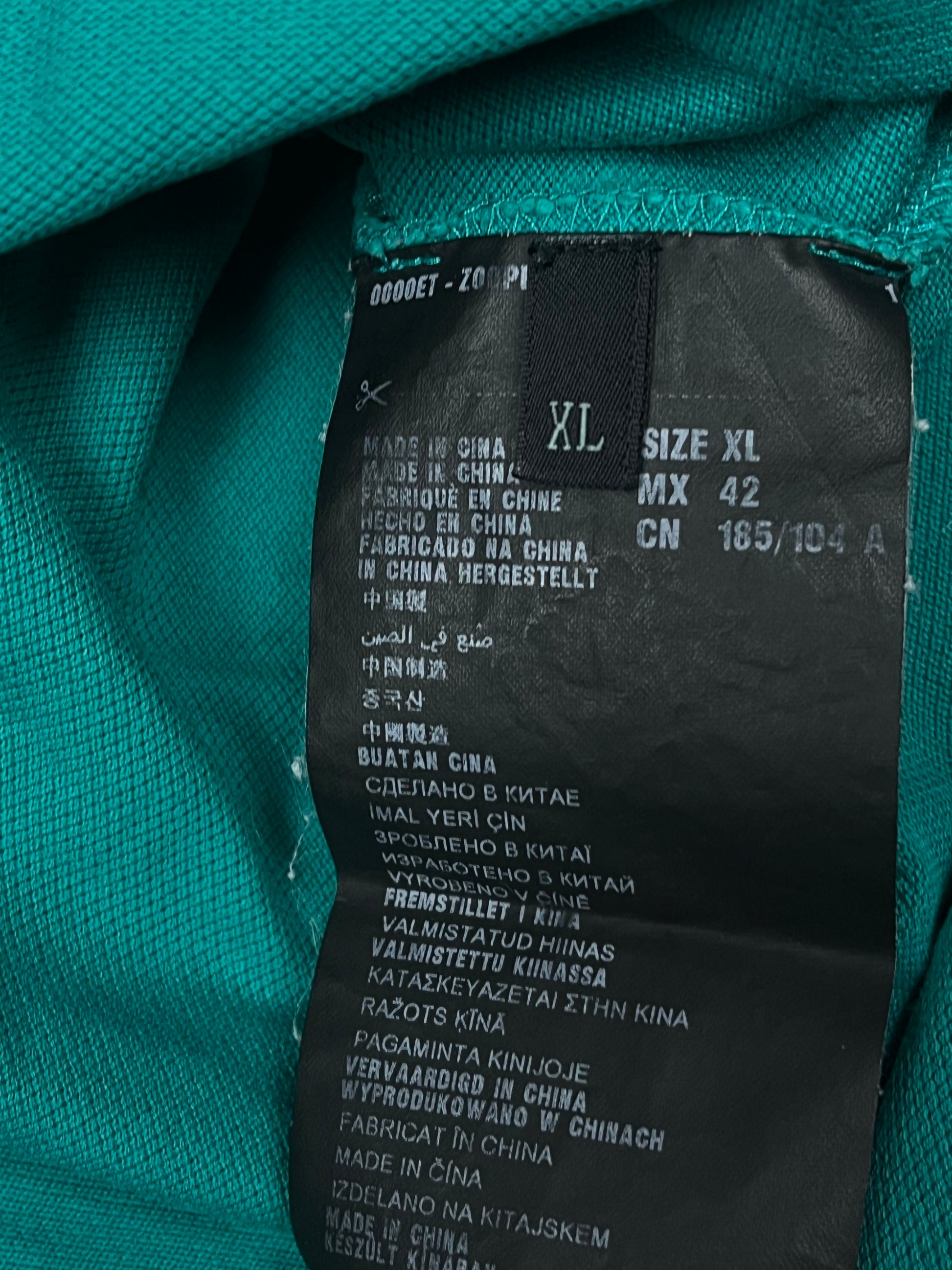 turquoise Prada polo {XL}