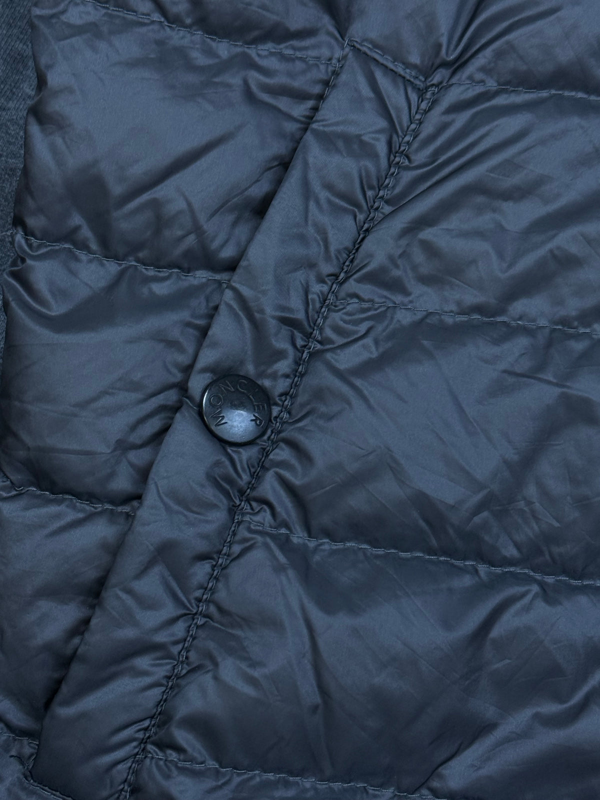 vintage Moncler hybrid sweatjacket
