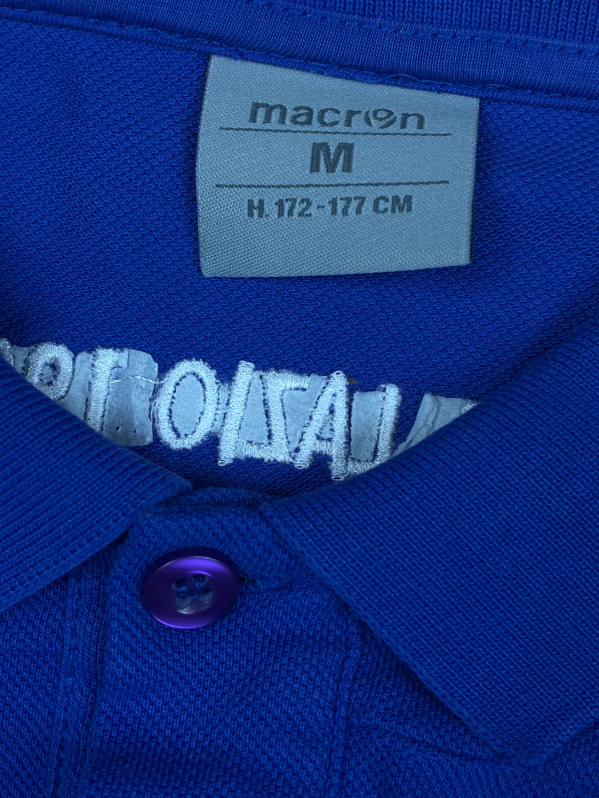 vintage Macron SS Lazio polo {M}
