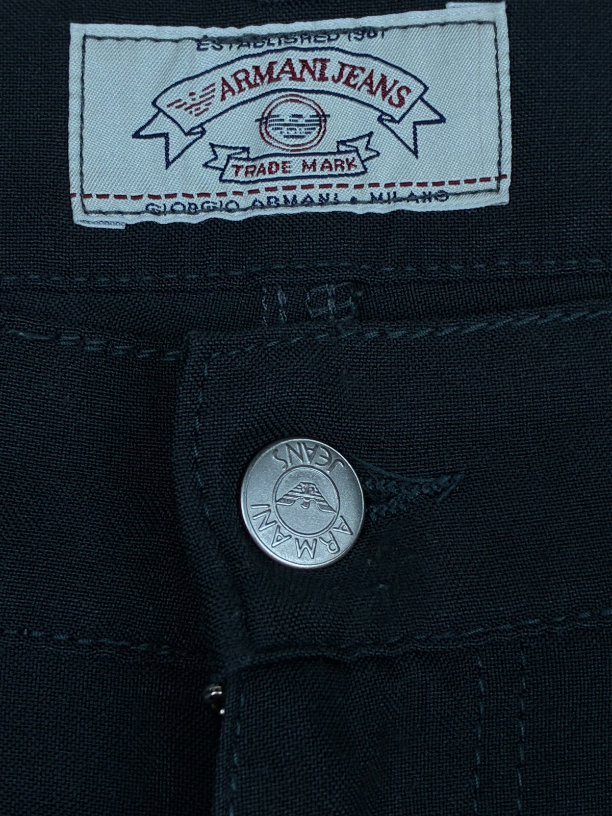 vintage Armani jeans {L}