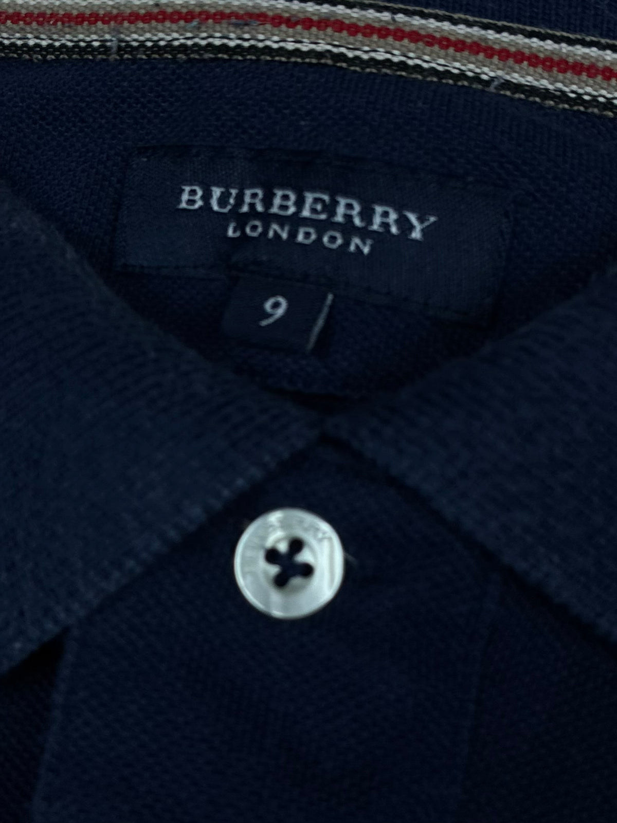 vintage Burberry polo {XXL}