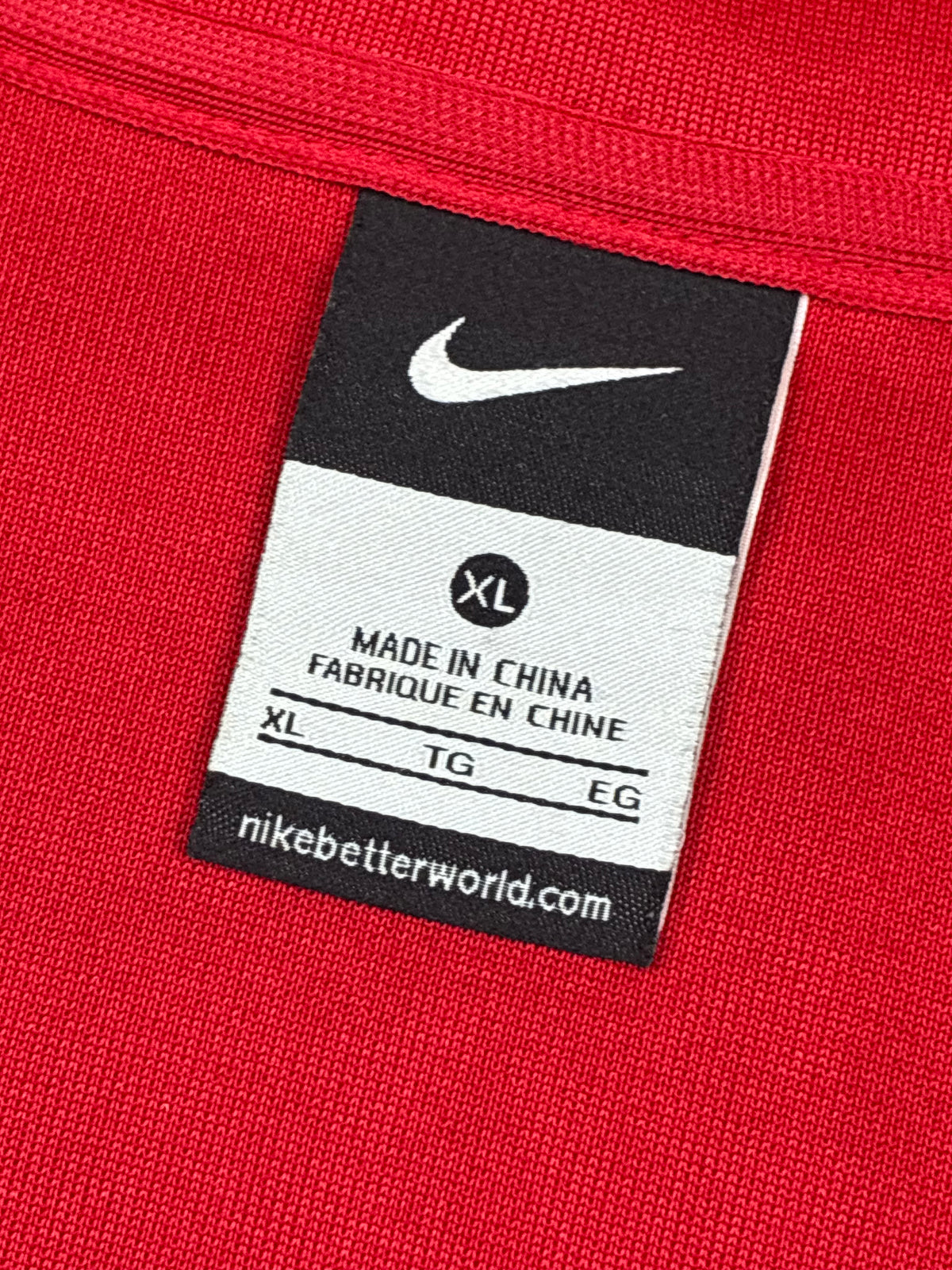 vintage Nike Manchester United trackjacket {XL}