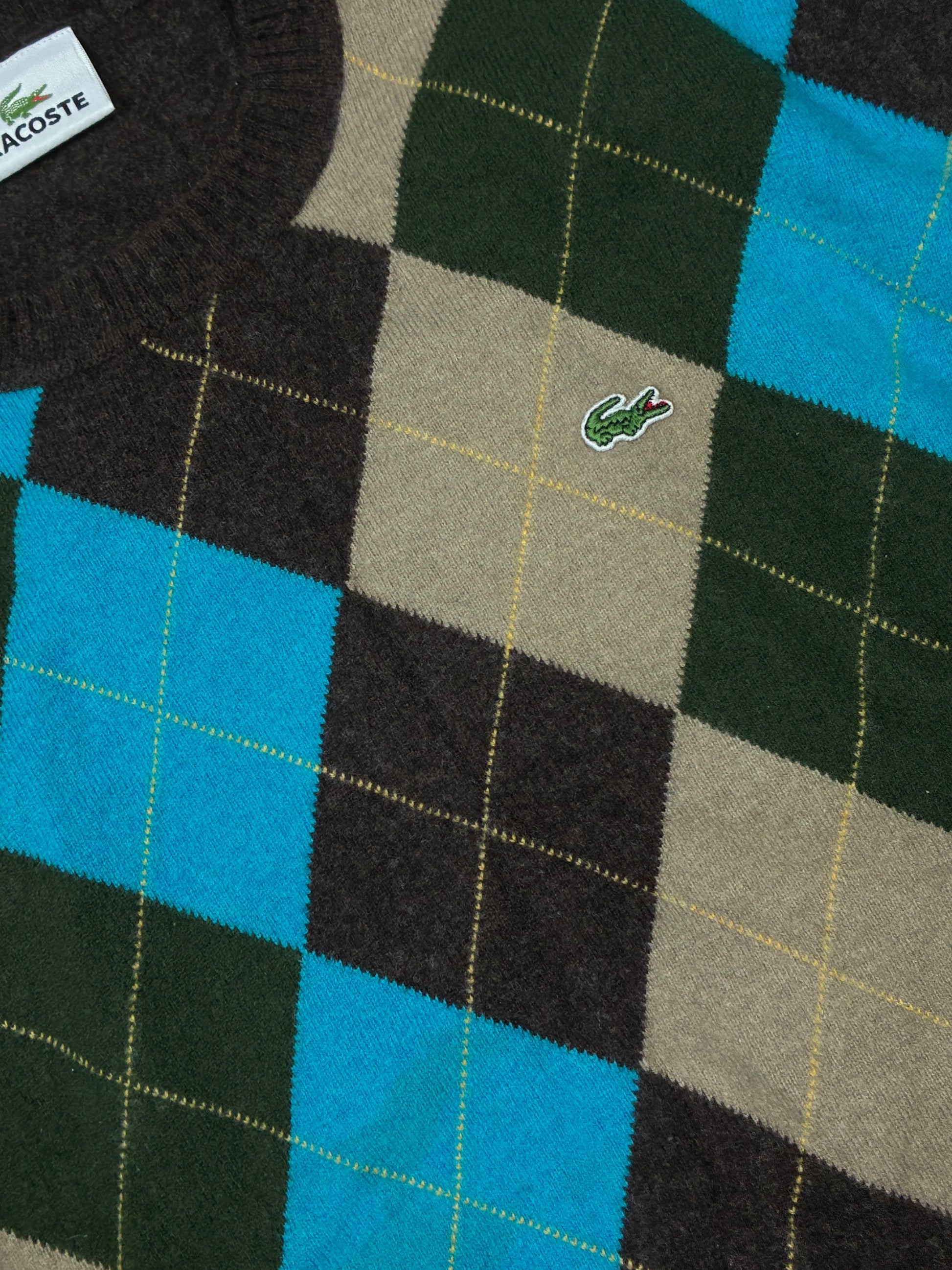 vintage Lacoste knittedsweater {M}