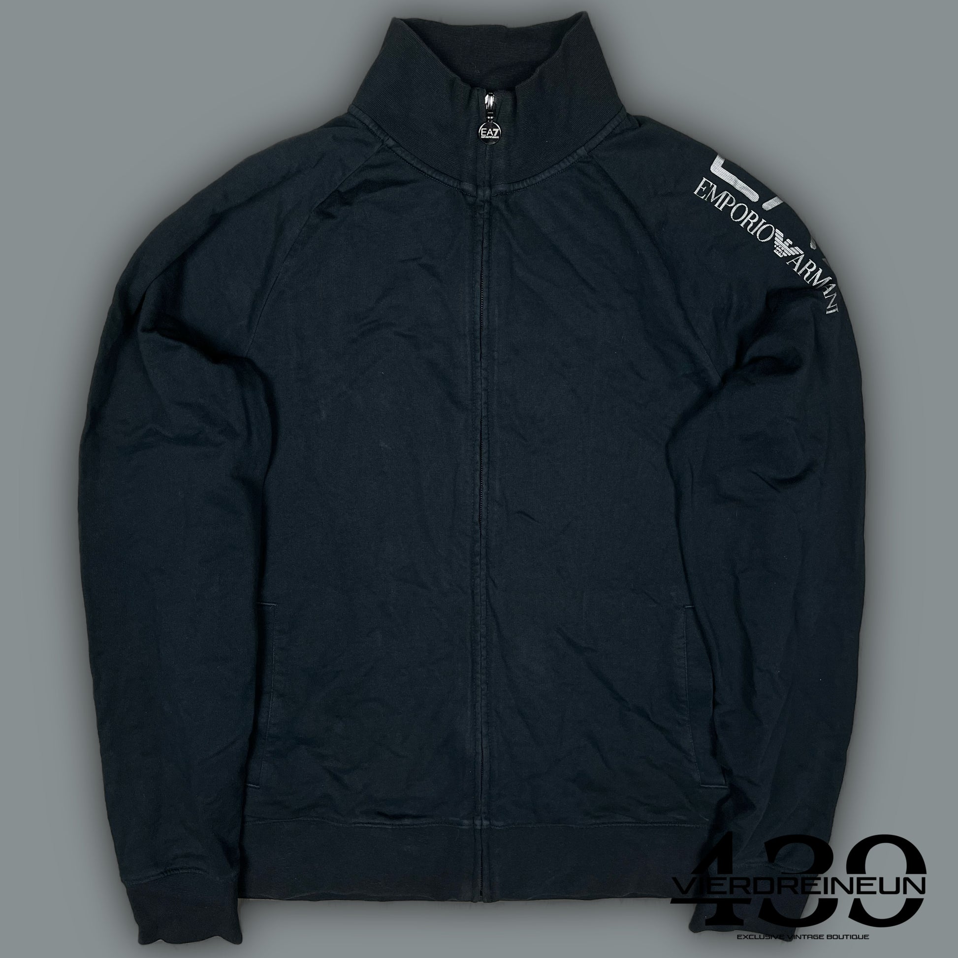 vintage EA7 Emporio Armani sweatjacket {L}