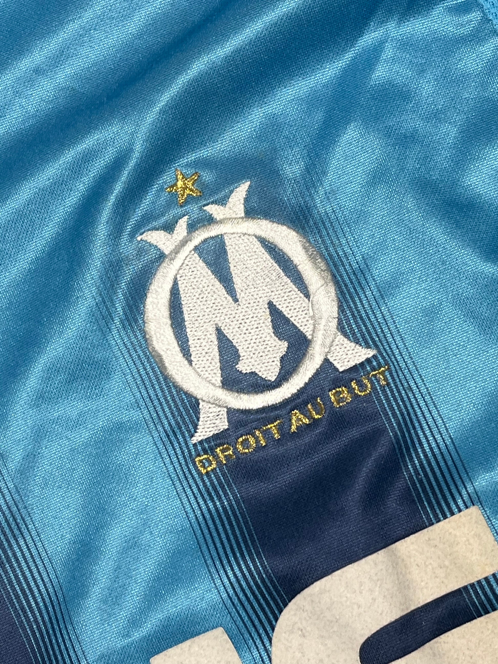 vintage Adidas Olympique Marseille home jersey {XL}