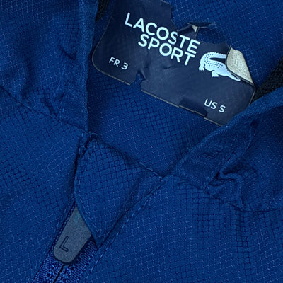 navyblue Lacoste windbreaker {S}