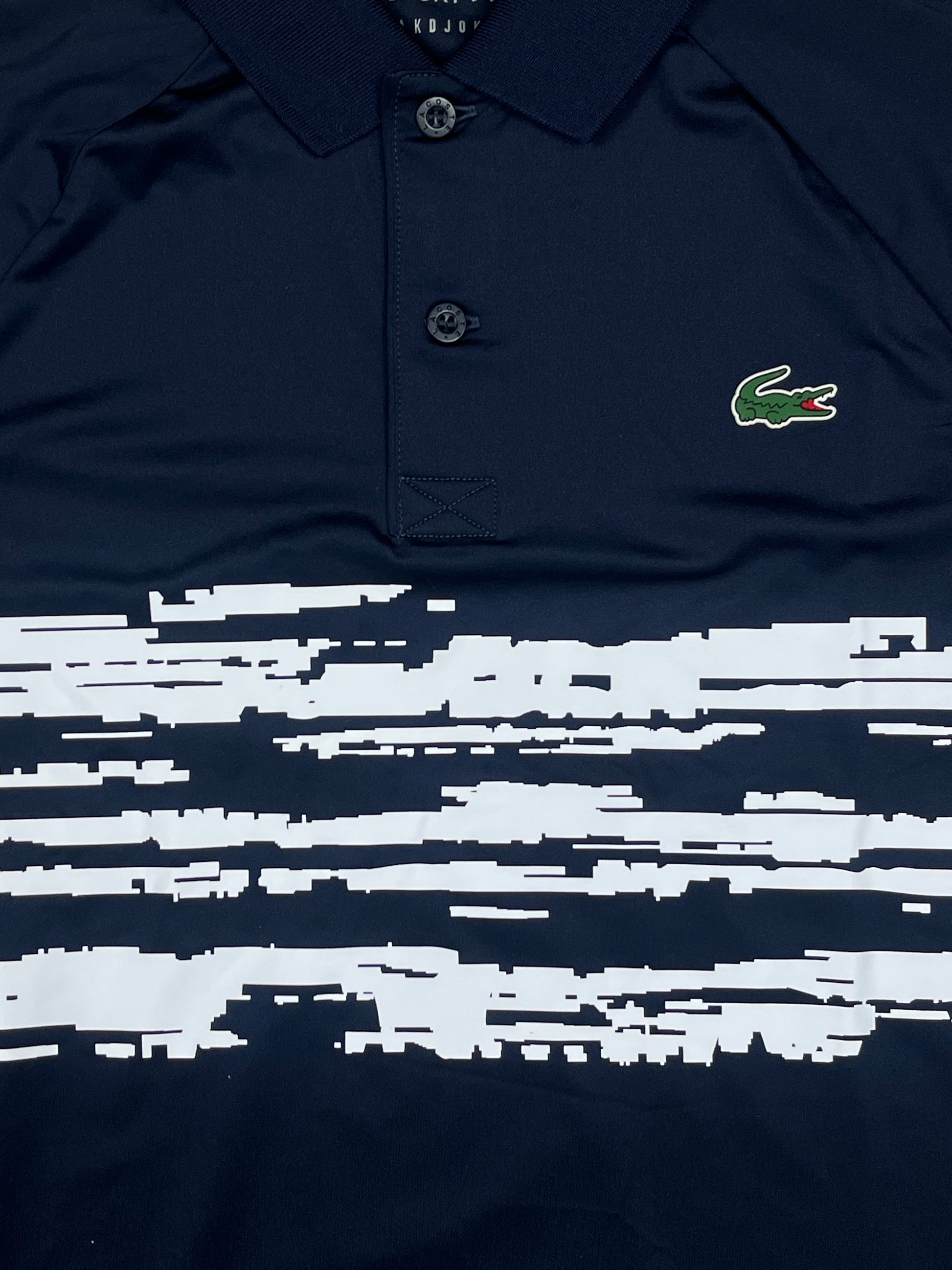 navyblue Lacoste Nova Djokovic polo {S}