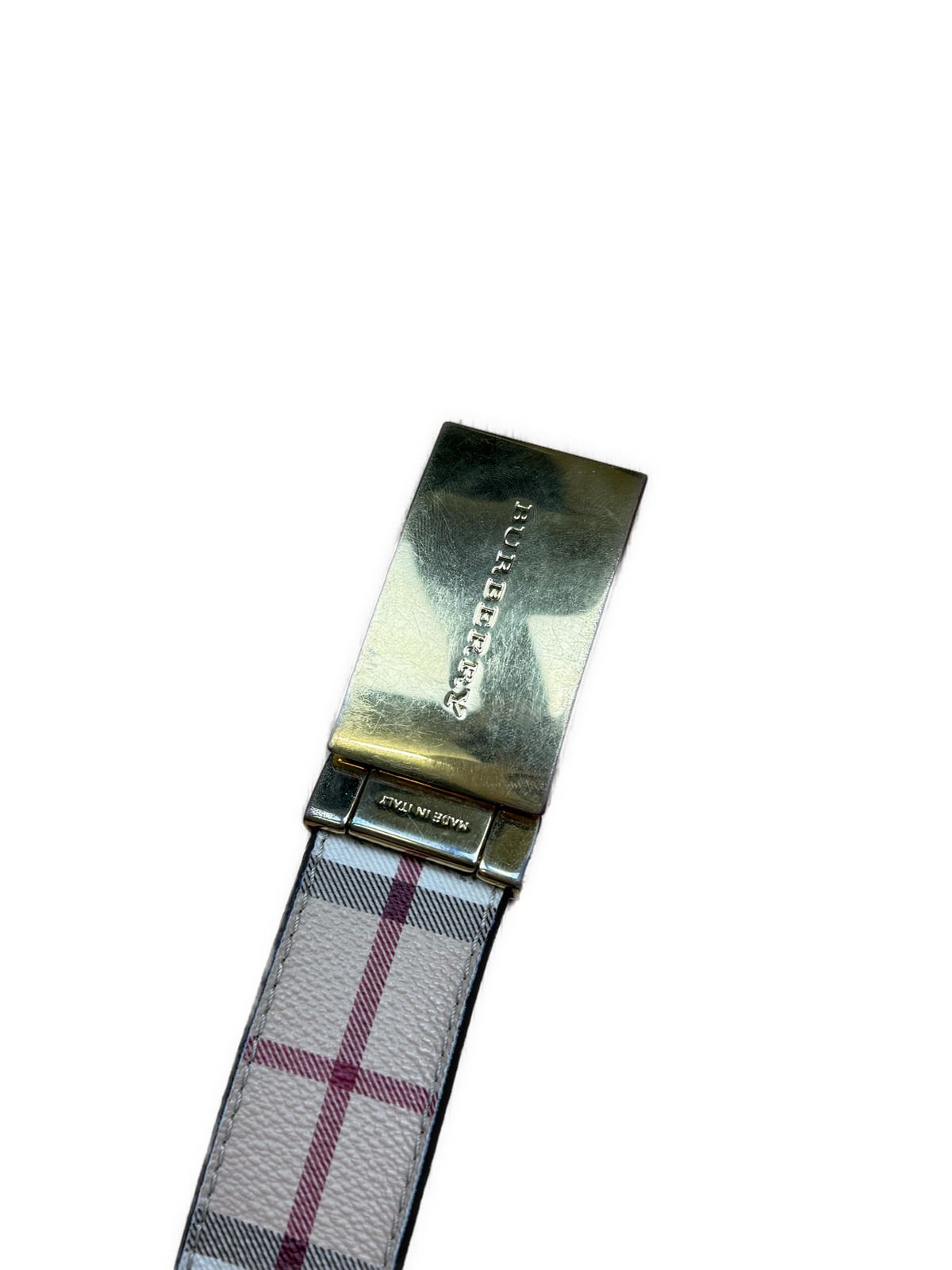 vintage Burberry belt