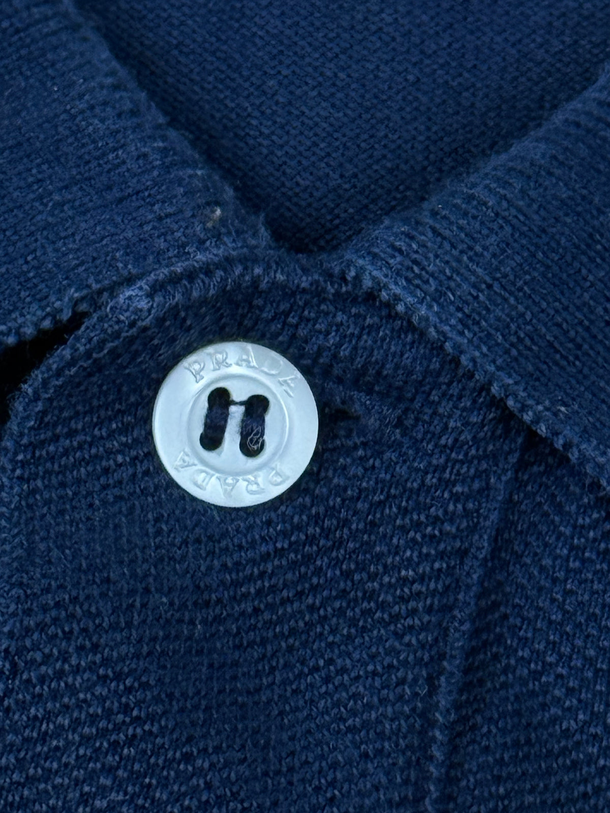 navyblue Prada polo {XXL}