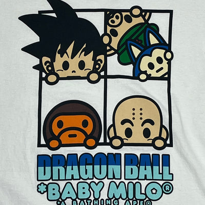 vintage BAPE a bathing ape X DRAGON BALL t-shirt {M}
