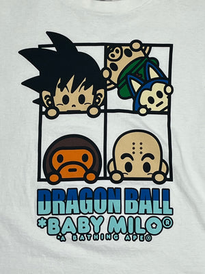 vintage BAPE a bathing ape X DRAGON BALL t-shirt {M}