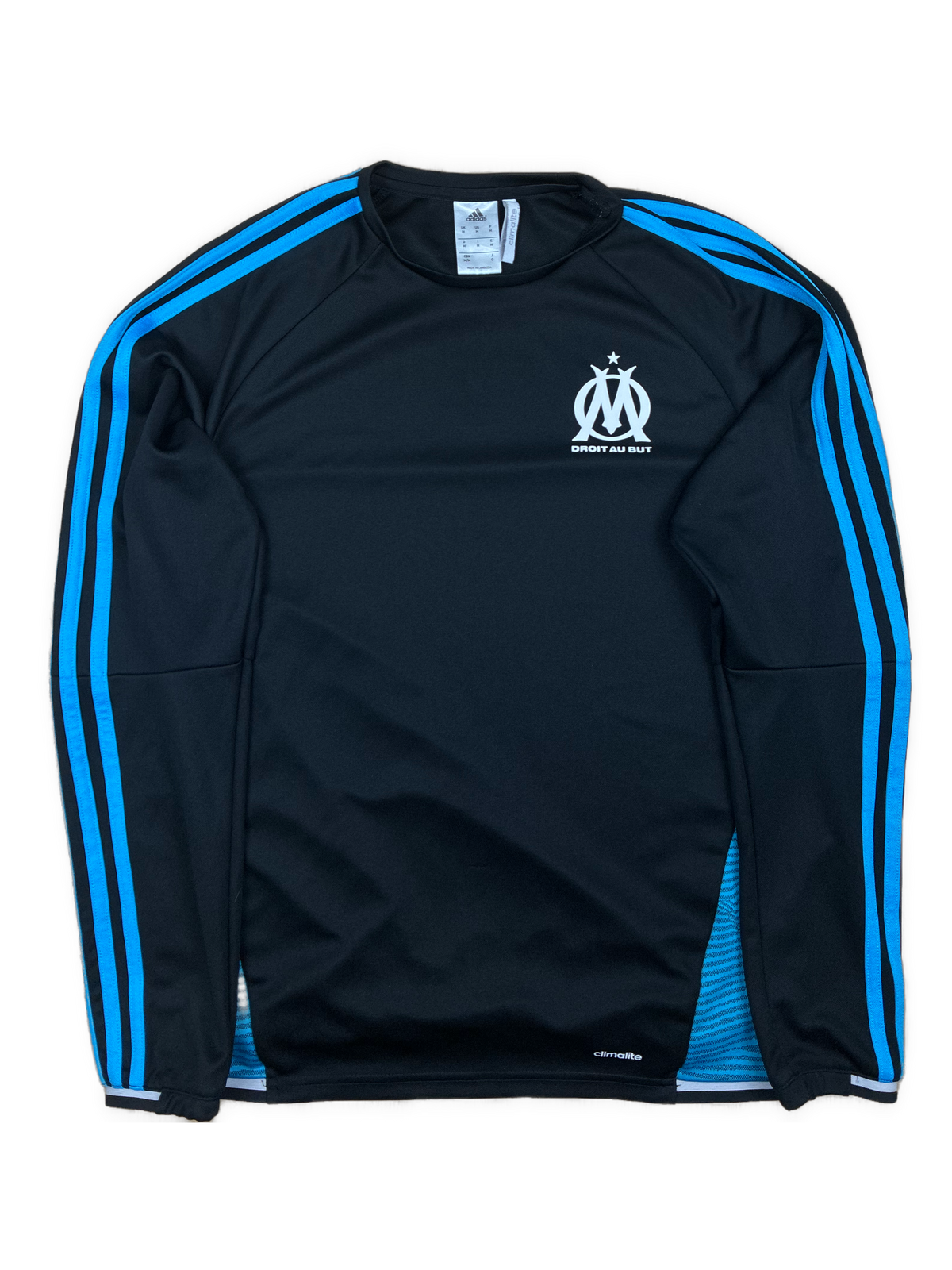 vintage Adidas Olympique Marseille sweater {M}