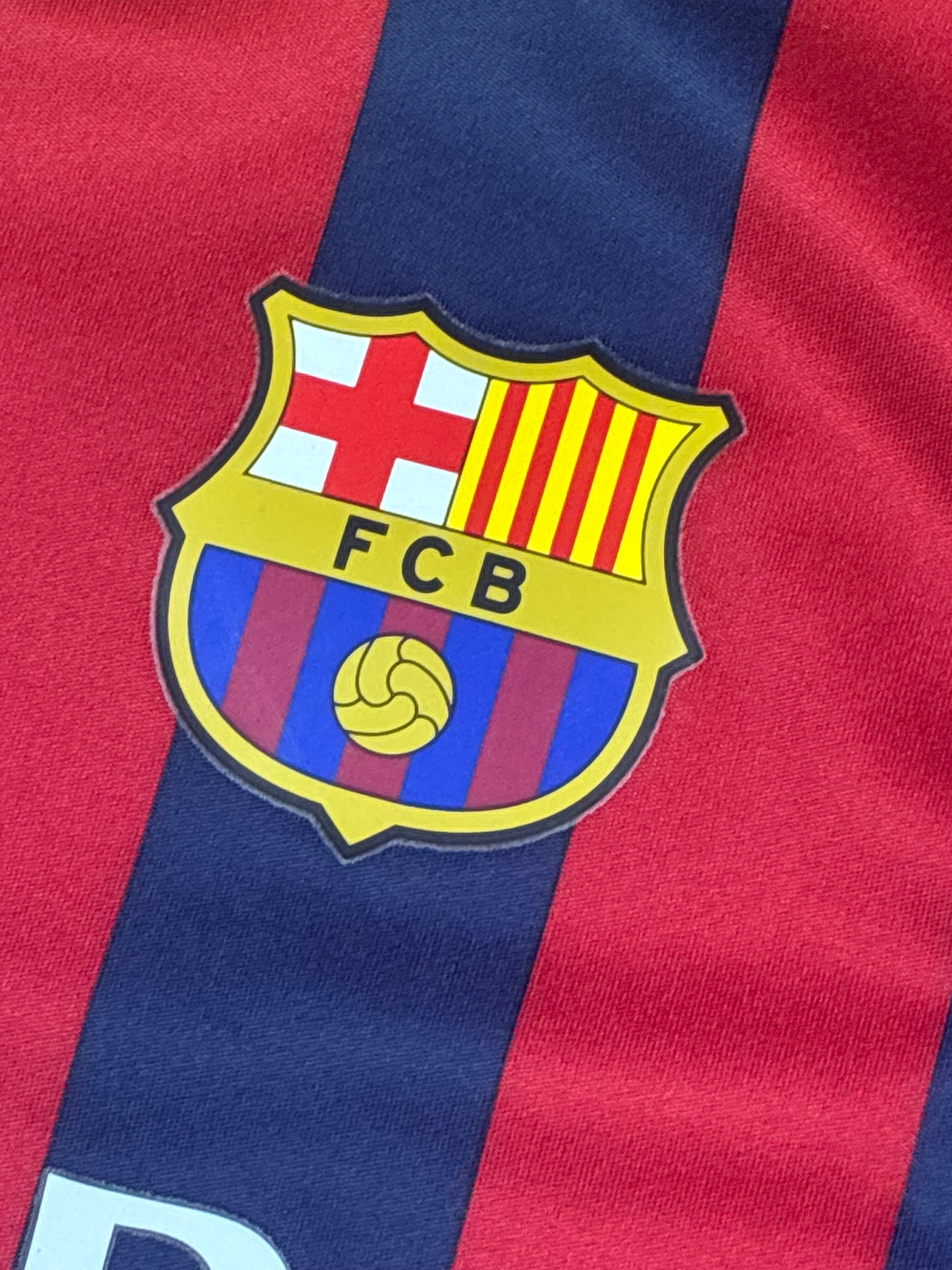 vintage Nike Fc Barcelona home jersey {XS}